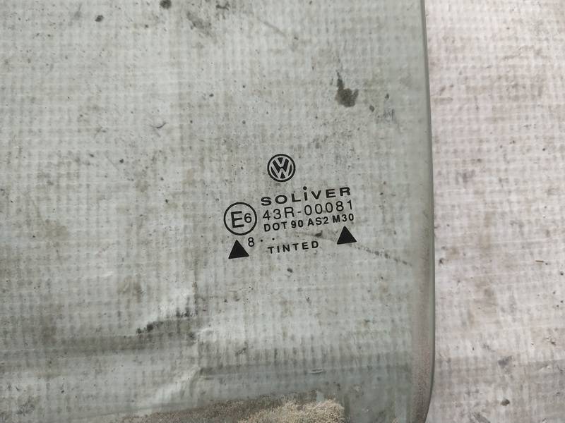 AS2 Volkswagen Passat 1999 Vitre de Porte Arrière Gauche - Thumbnail 2