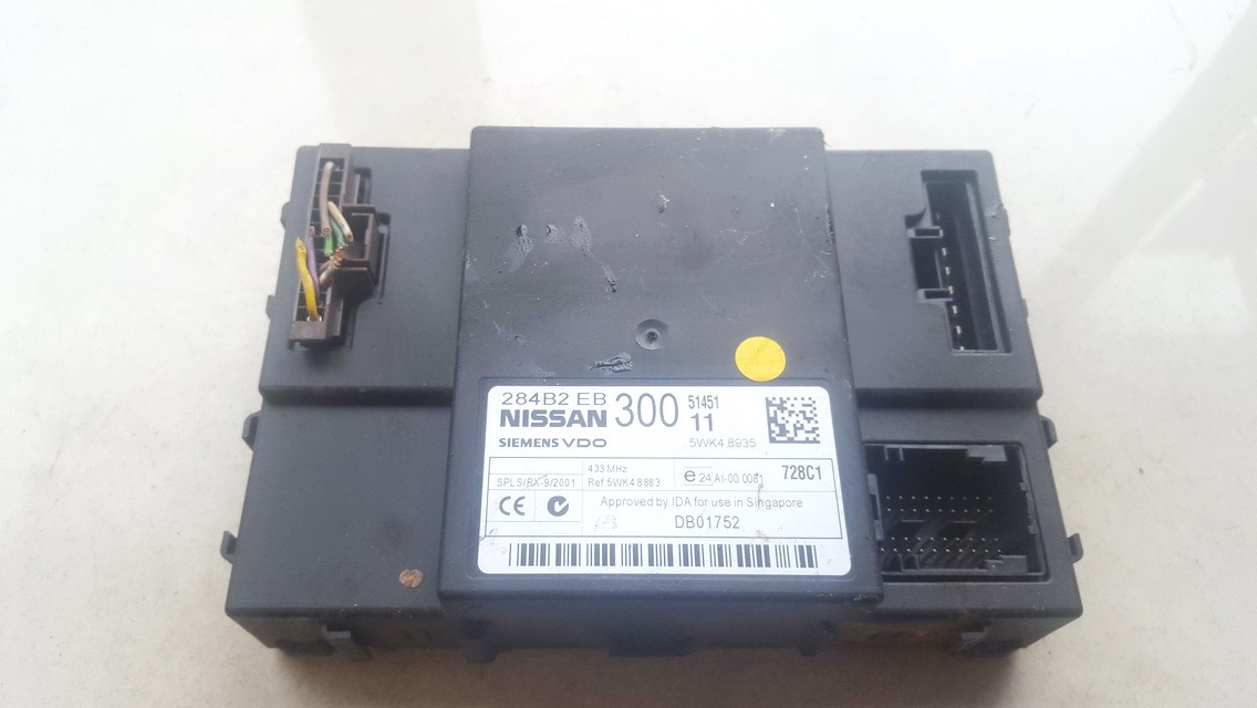 284B2EB300 Nissan Pathfinder 2012 General Module Comfort Relay (Unit)