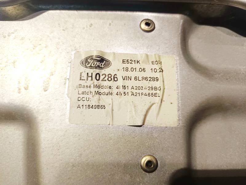 A203A28BG Ford Focus 2006 Durvju loga pacēlājs - PRIEKŠA PA KREISI - Thumbnail 3