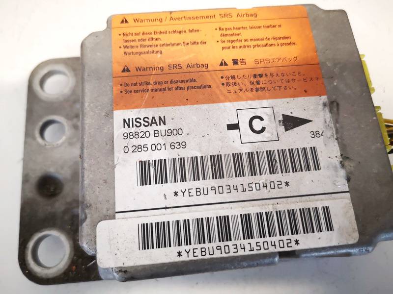 98820BU900 Nissan Almera Tino 2003 Airbag crash sensors module - Thumbnail 2
