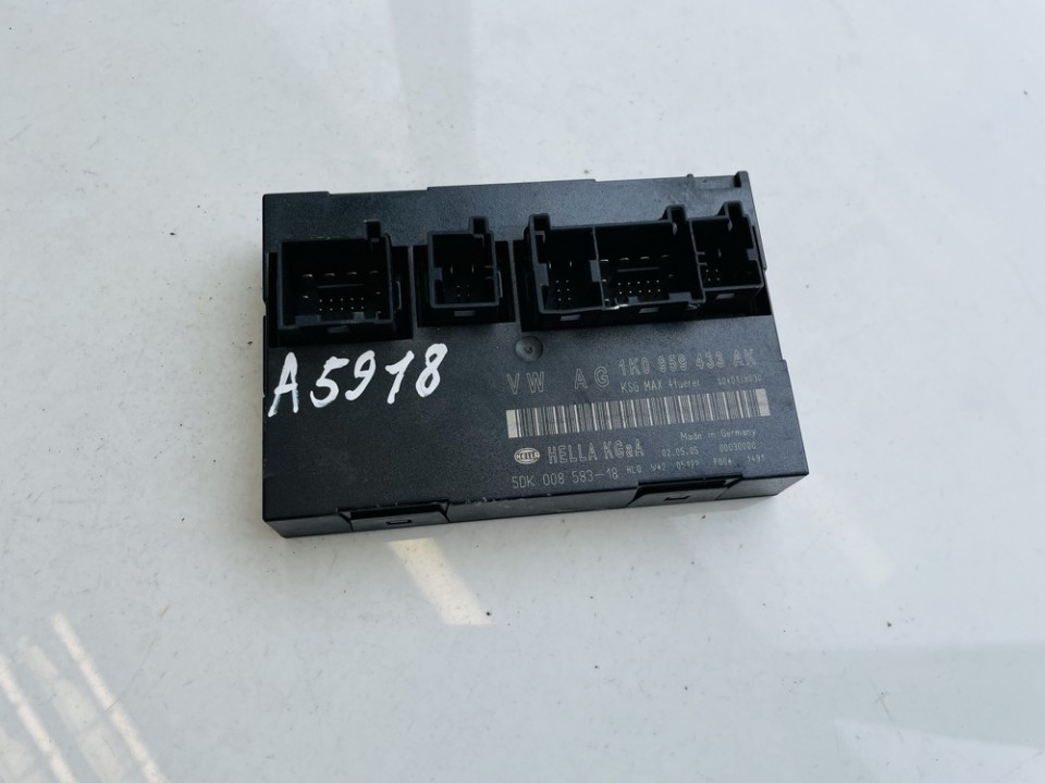 1K0959433AK Volkswagen Golf 2005 General Module Comfort Relay (Unit)