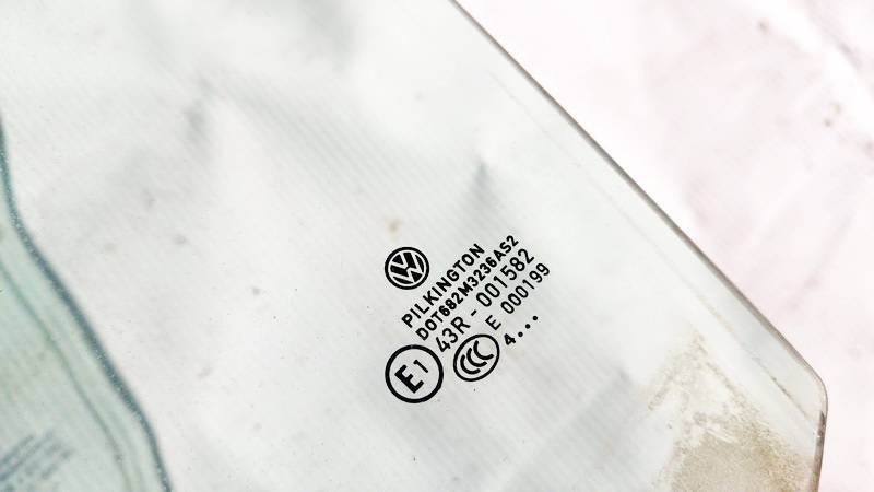 AS2 Volkswagen Touran 2004 Door-Drop Glass - FRONT LEFT - Thumbnail 2