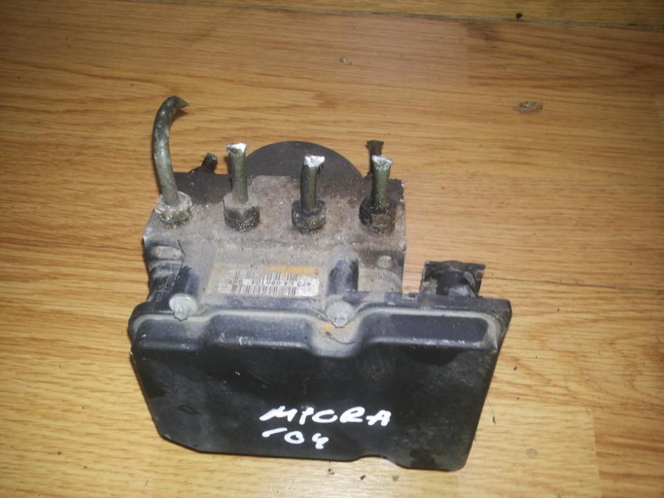 0265800319 Nissan Micra 2004 ABS Unit (ABS Brake Pump)