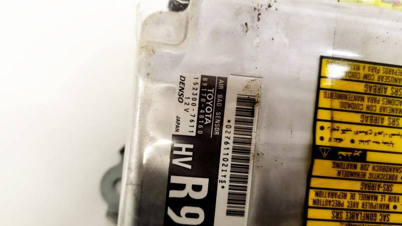 8917048160 Lexus RX - CLASS 2006 srs-turvatyynyn tietokone – turvatyynyn ohjausyksikkö - Thumbnail 2