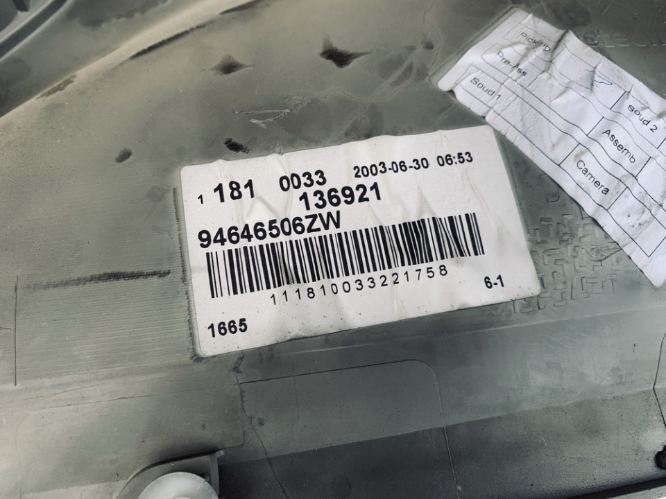 94646506ZW Citroen C5 2003 GUARNECIDO PUERTA, Revestimiento de puerta - DELANTERO DERECHO - Thumbnail 3