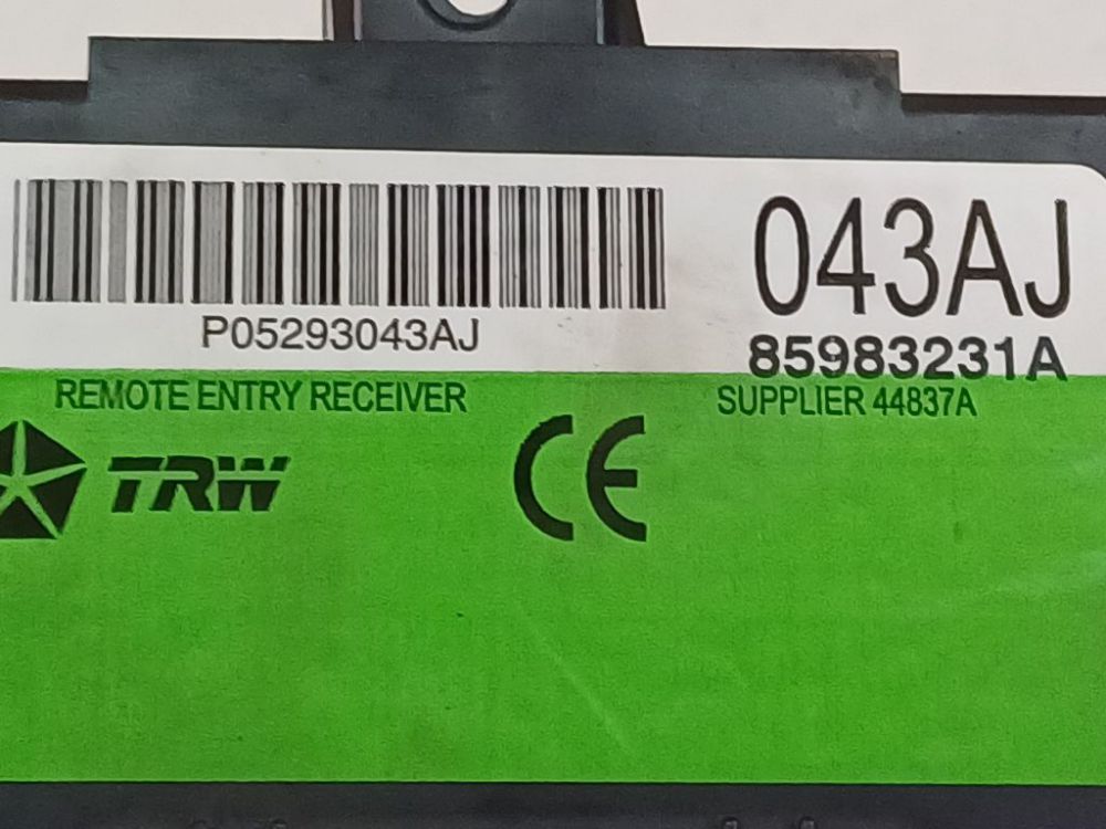 P05293043AJ Chrysler PT Cruiser 2002 Moduł komfortu - Thumbnail 4