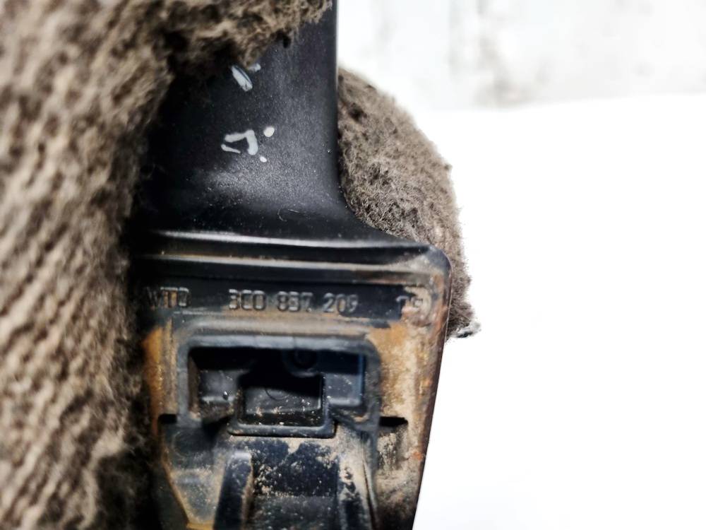 3C0837209 Volkswagen Passat 2007 Door Handle Exterior - REAR LEFT - Thumbnail 4