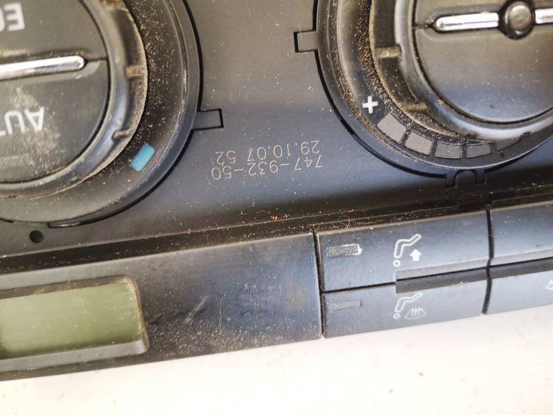 74793250 Skoda Octavia 2007 Commande chauffage - Thumbnail 2