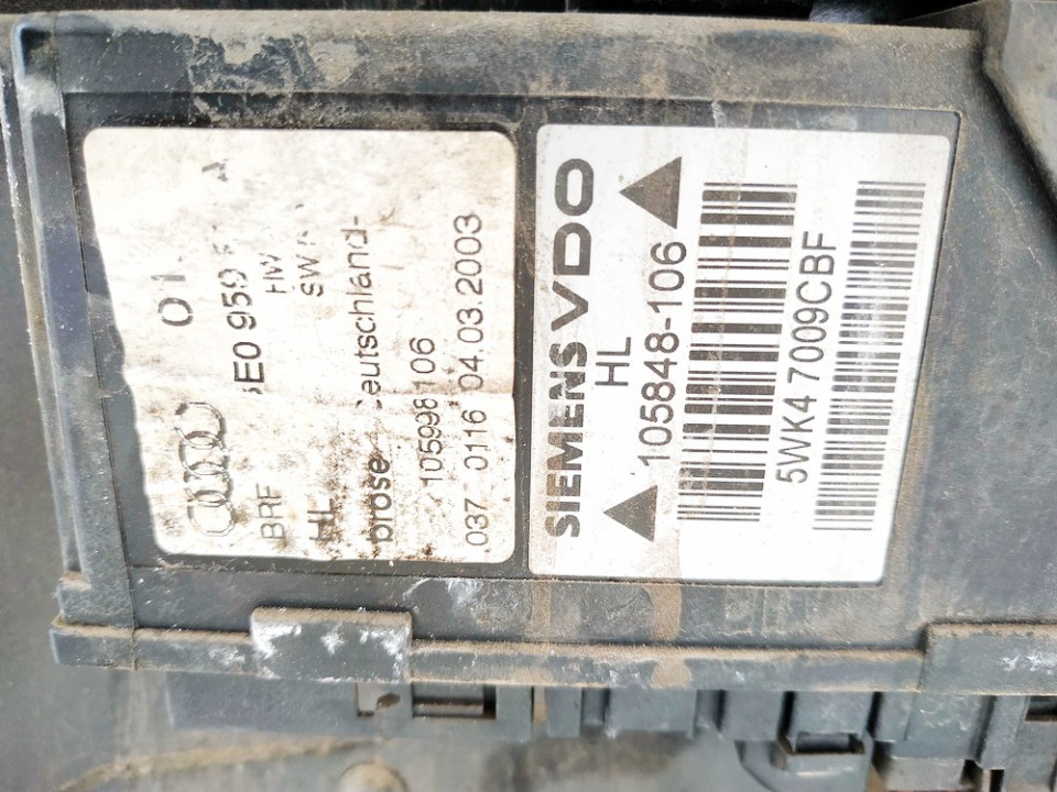 5WK47009 Audi A4 2003 MOTOR ELEVALUNAS, Asa reguladora de la puerta - TRASERO DERECHO - Thumbnail 3