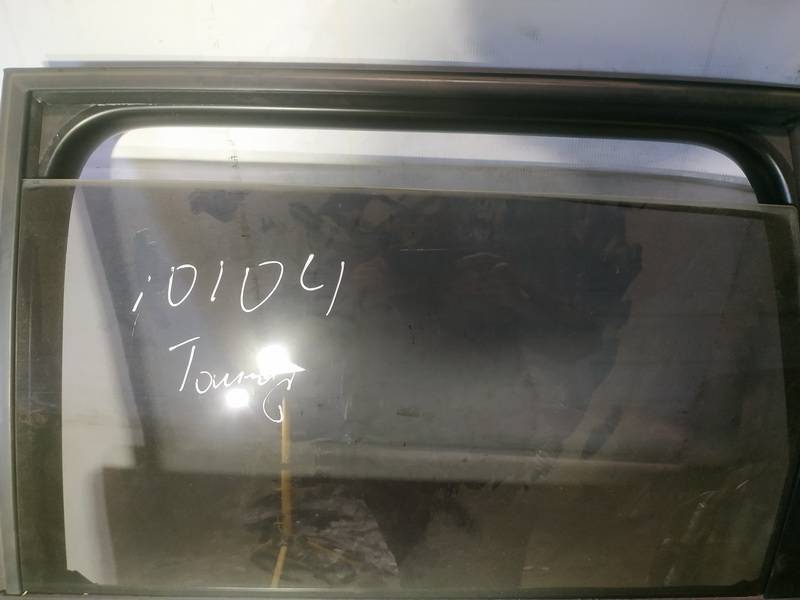 AS2 Volkswagen Touareg 2003 Szyba drzwi - TYLNE LEWE