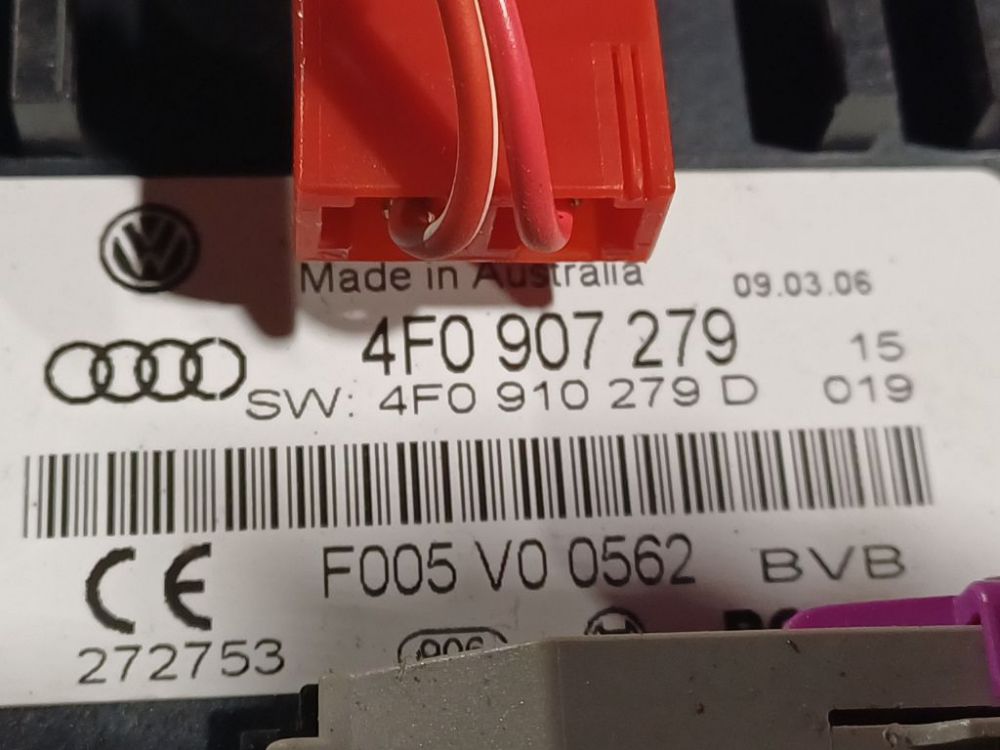 4F0907279 Audi A6 2006 General Module Comfort Relay (Unit) - Thumbnail 4