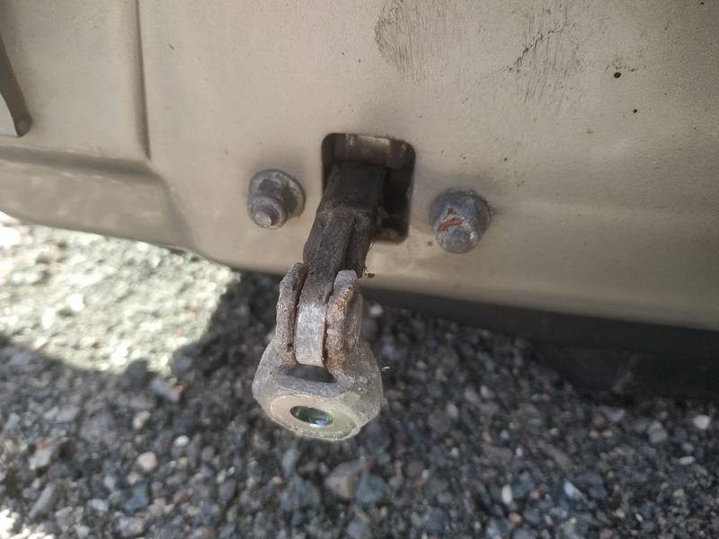 Fiat Grande Punto 2009 Durvju atvēruma ierobežotājs - PRIEKŠA PA KREISI - Thumbnail 2