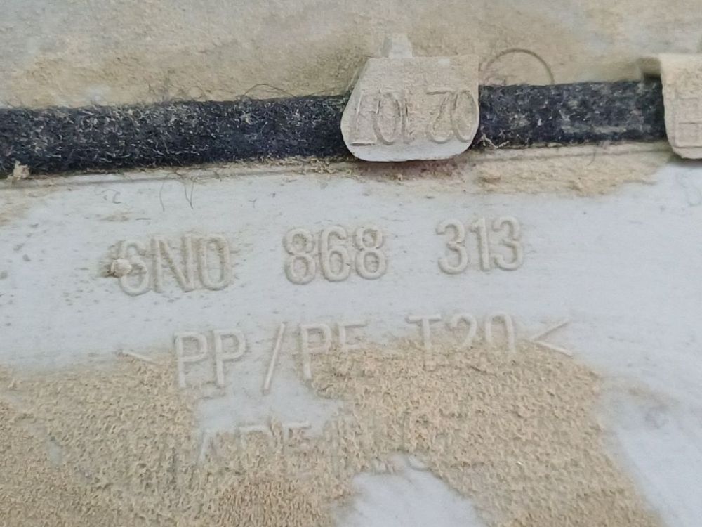 6N0868313 Skoda Roomster 2006 Pillar Trim - MIDDLE LEFT - Thumbnail 5