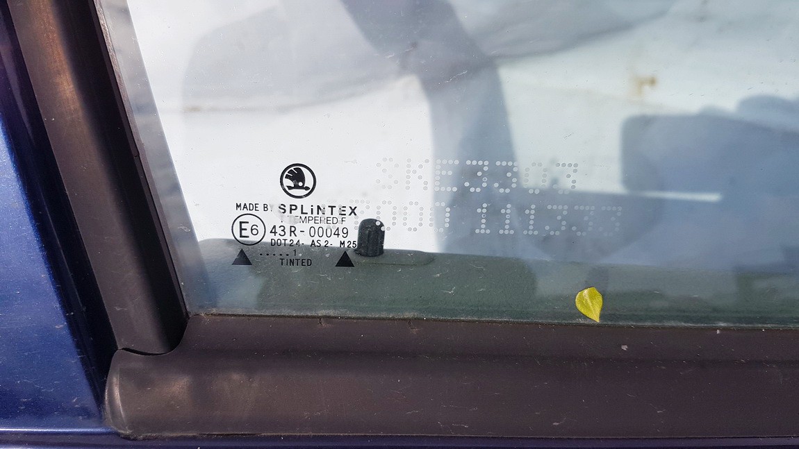 Skoda Octavia 2001 Durvju stikls - PRIEKŠA PA LABI - Thumbnail 2