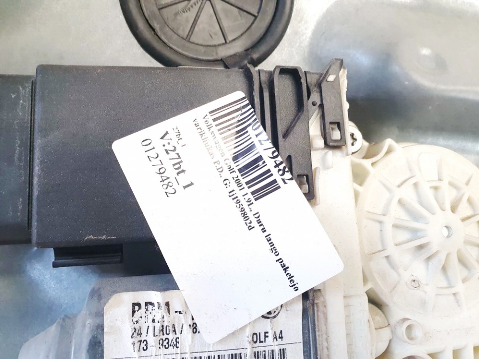 1J1959802D Volkswagen Golf 2001 Window Motor - FRONT RIGHT - Thumbnail 2