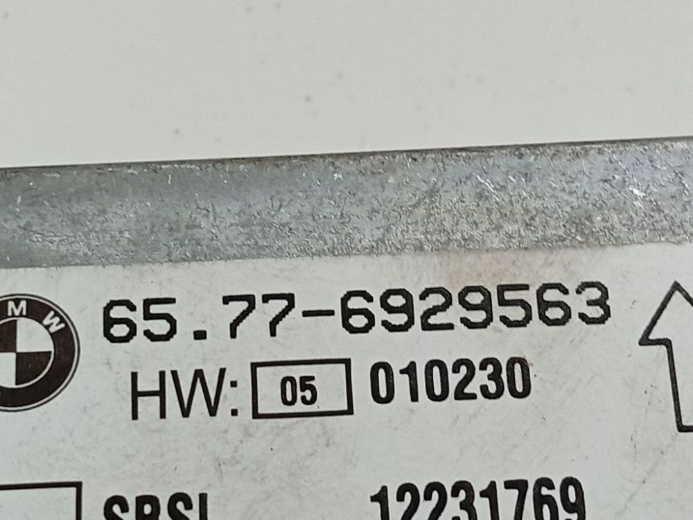 S6692956301L BMW 7-Series 2002 Komputer SRS airbag – moduł sterujący poduszek powietrznych - Thumbnail 4