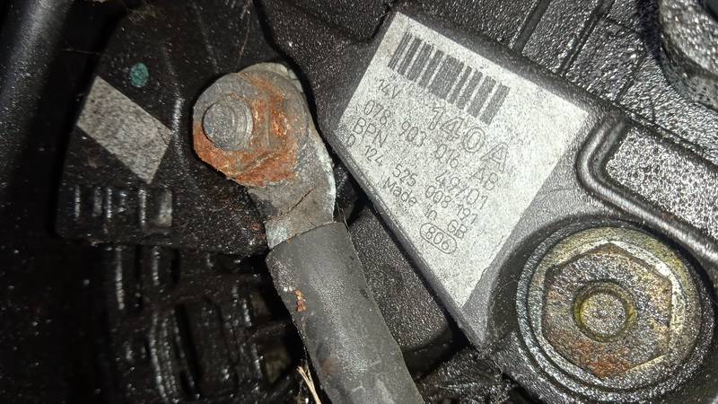 078903016AB Audi A6 2002 Generaattori - Thumbnail 4