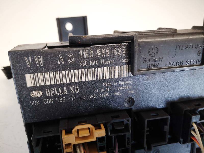 1K0959433 Volkswagen Touran 2004 Confort Contrôle Module - Thumbnail 2