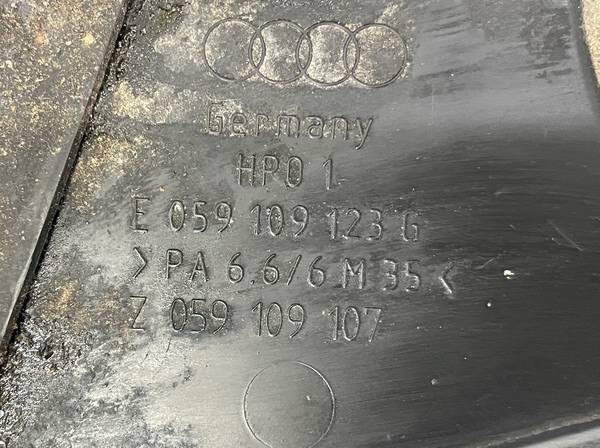 E059109123G Audi A6 1999 Zahnriemenschutz Zahnriemen Schutz - Thumbnail 3
