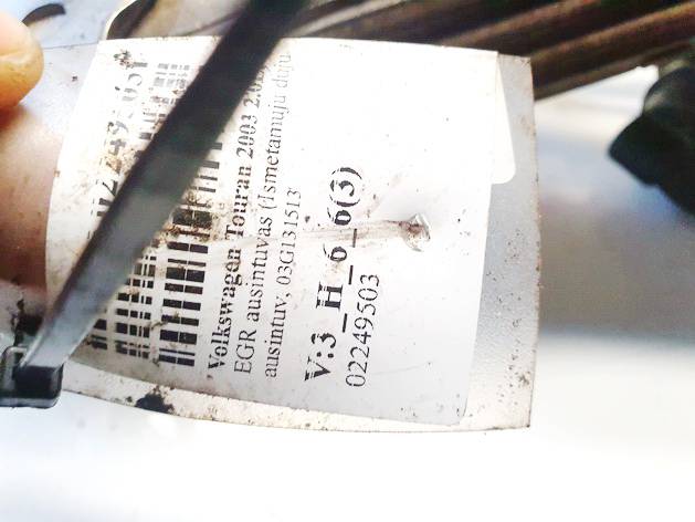 03G131513 Volkswagen Touran 2003 EGR ausintuvas (Ismetamuju duju ausintuvas (EGR)) - Thumbnail 3