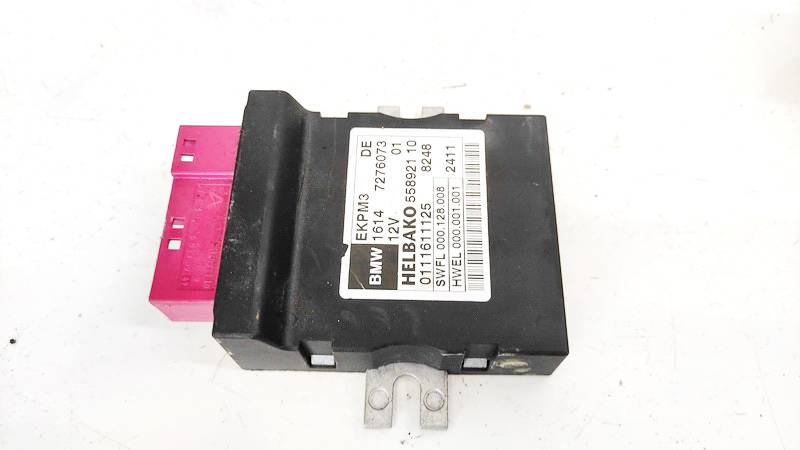 727607301 BMW 7-Series 2015 General Module Comfort Relay (Unit)