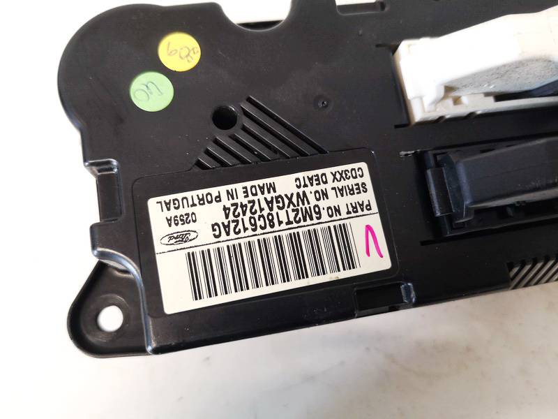 6M2T18C612AG Ford S-Max 2006 Climate Control Panel (heater control switches) - Thumbnail 3