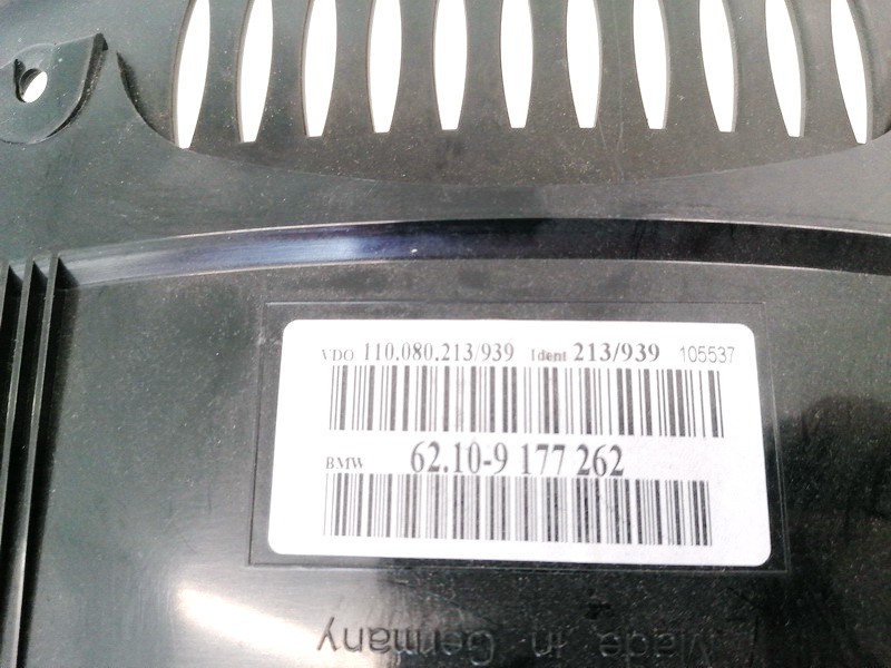 110080213 BMW 5-Series 2005 Speedometers - Cockpit - Speedo Clocks Instrument - Thumbnail 3