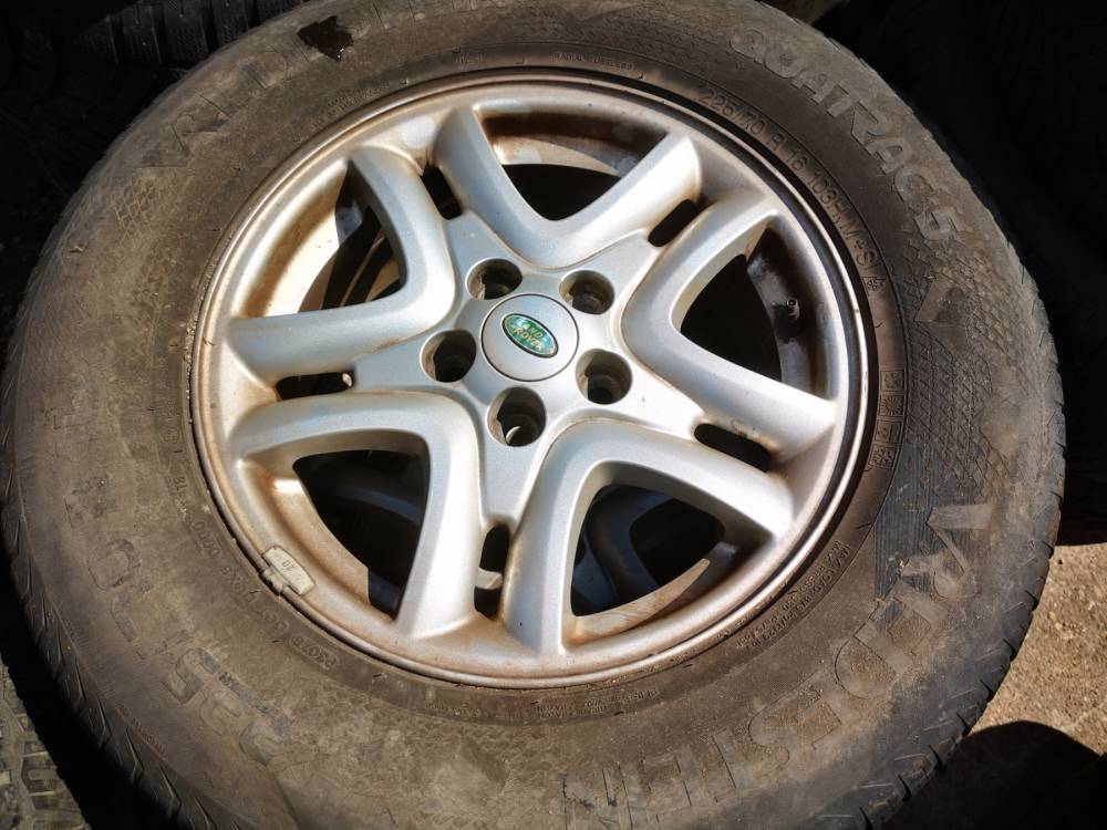 5X108 Land-Rover Freelander 2007 Komplet Kół Zimowych R16