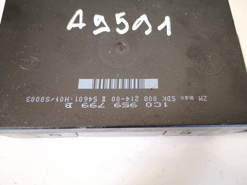 1C0959799B Volkswagen Passat 2001 General Module Comfort Relay (Unit) - Thumbnail 2