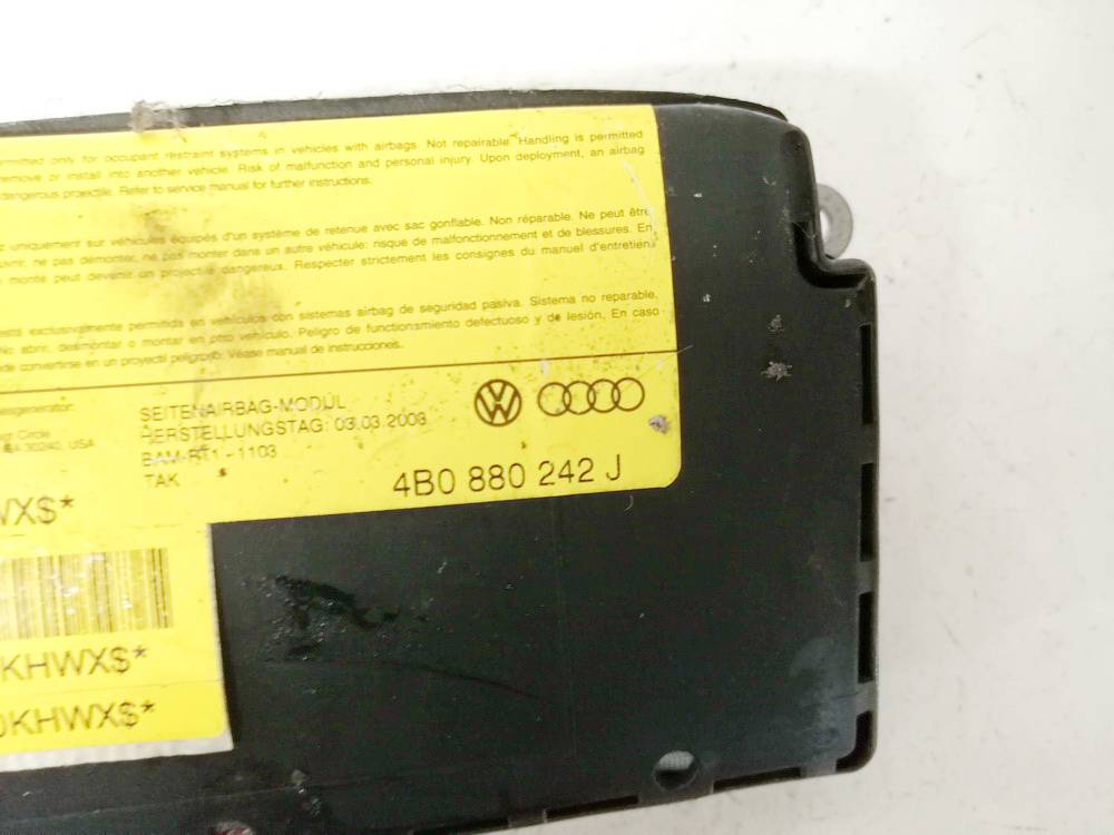 4B0880242J Audi A6 2000 Seat AIRBAG - Thumbnail 3