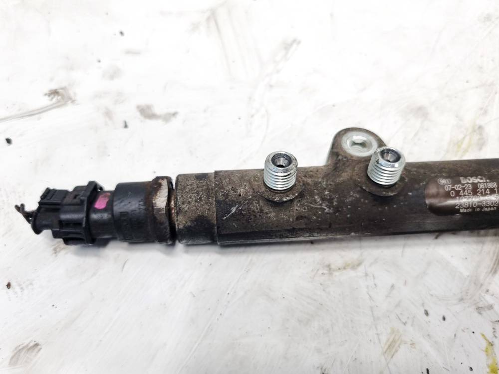2381033021 Toyota Auris 2007 Fuel injector rail (injectors)(Fuel distributor) - Thumbnail 2