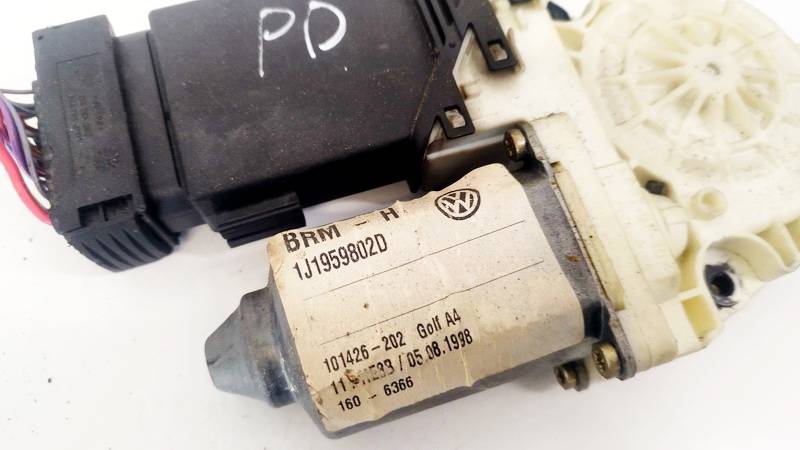 1J1959802D Volkswagen Golf 1998 Window Motor - FRONT RIGHT - Thumbnail 2