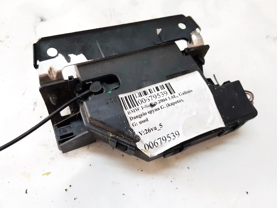 BMW 1-Series 2004 Aizmugurējā vāka slēdzene - AIZMUGURE - Thumbnail 2