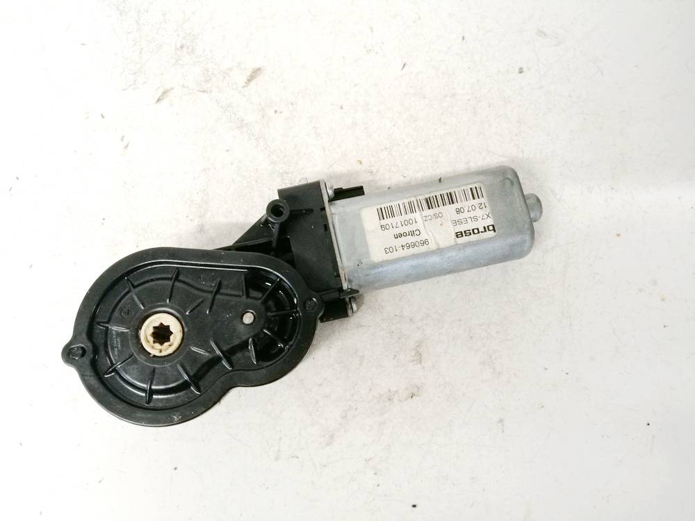 960664103 Citroen C5 2008 Seat Motor Regulator - FRONT LEFT