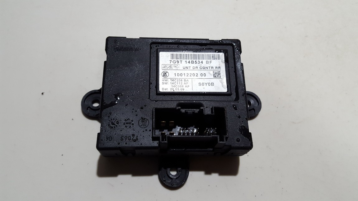 7G9T14B534BF Ford Mondeo 2009 Door control relay (DOOR CONTROL UNIT MODULE ECU )
