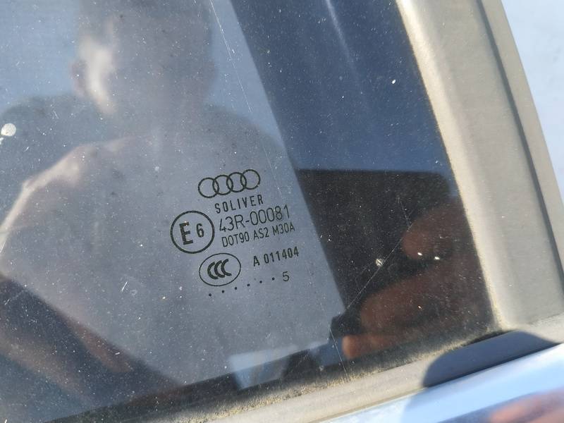 AS2 Audi A6 2005 Door-Drop Glass - REAR RIGHT - Thumbnail 3
