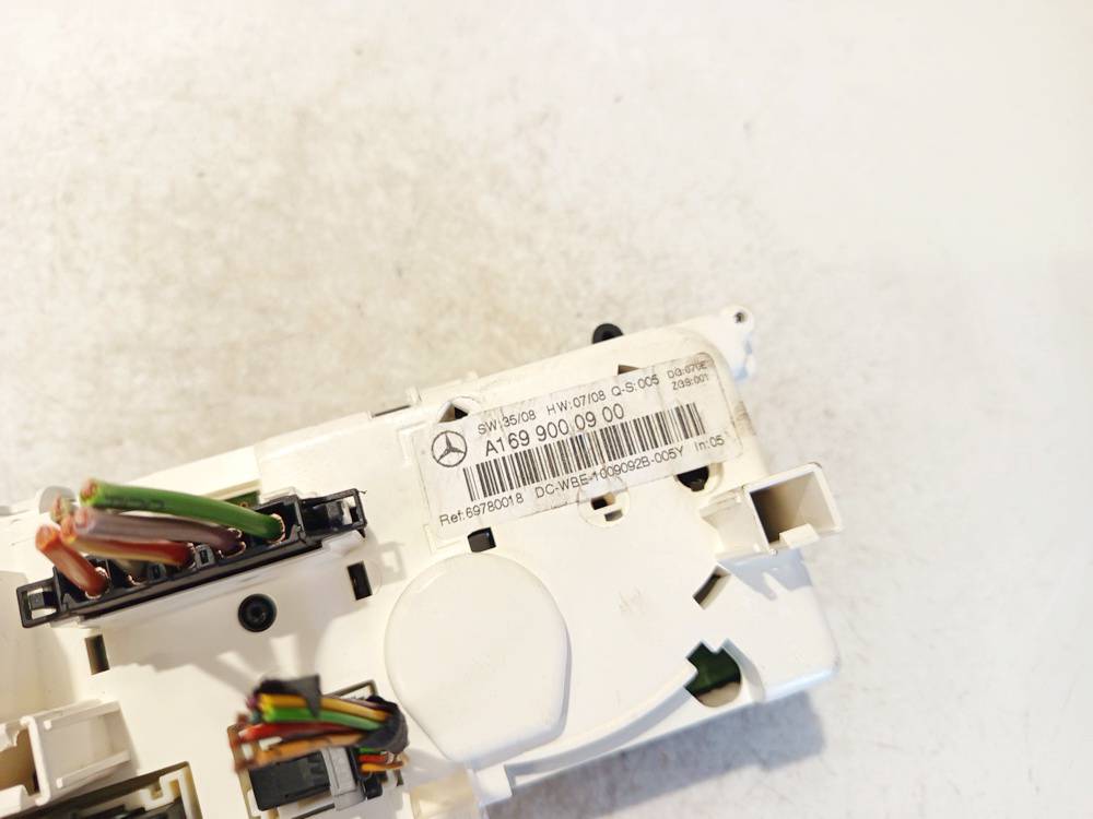 A1699000900 Mercedes-Benz A-CLASS 2010 Peciuko valdymas - Thumbnail 3