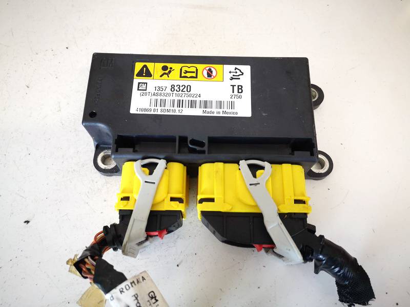 13578320 Opel Insignia 2010 Airbag crash sensors module