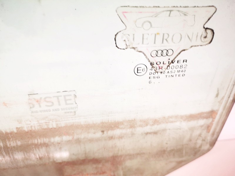 Audi A3 1997 Door-Drop Glass - FRONT LEFT - Thumbnail 2