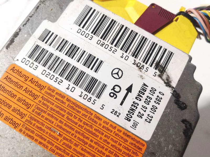 0285001373 Mercedes-Benz C-CLASS 2002 CALCULATEUR AIRBAG - Thumbnail 3