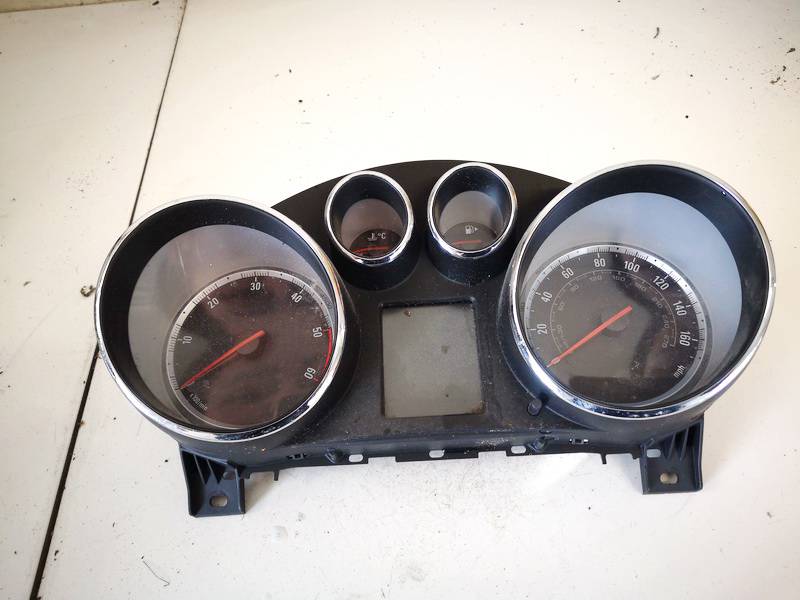 20970766 Opel Insignia 2010 Speedometers - Cockpit - Speedo Clocks Instrument