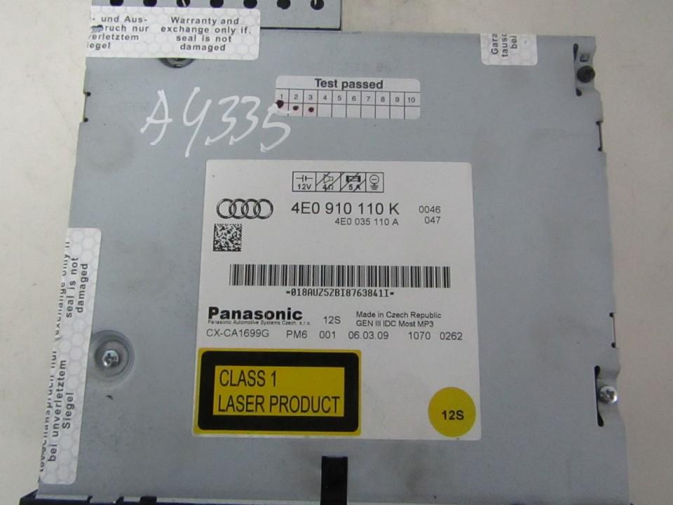 4E0910110K Audi A6 2009 Wechsler Changer - Thumbnail 3
