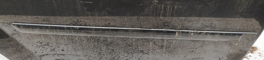 Ford Focus 2007 Listón embellecedor de la puerta delantera (moldura) - TRASERO DERECHO