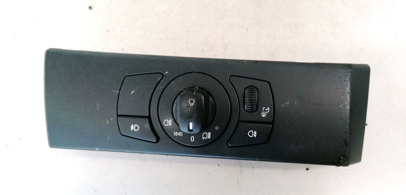 6925260 BMW 5-Series 2005 Headlight adjuster switch (Foglight Fog Light Control Switches)