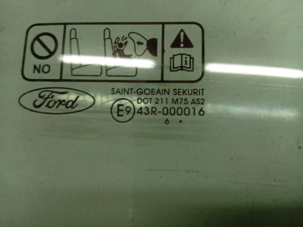 AS2 Ford Focus 2007 Szyba drzwi - PRZEDNIE PRAWE - Thumbnail 4