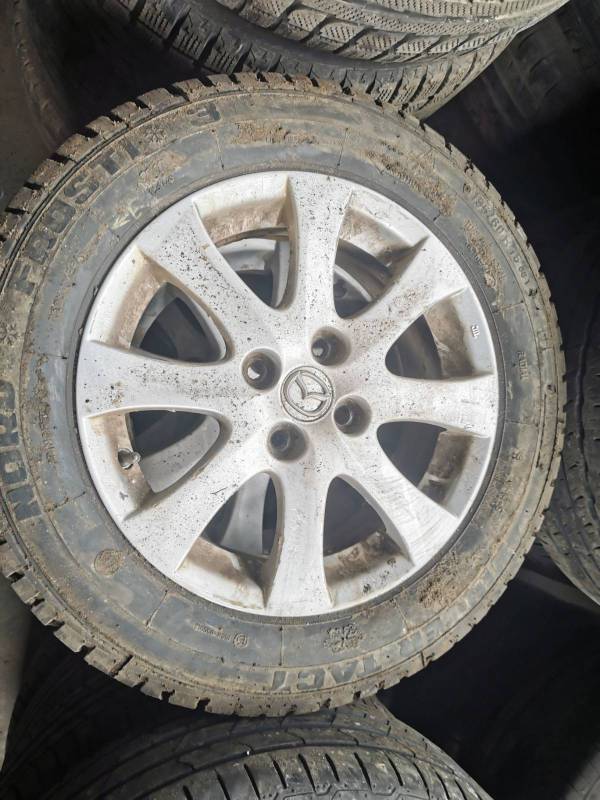 4X100 Mazda 2 2011 Komplet Kół Zimowych R15 - Thumbnail 4