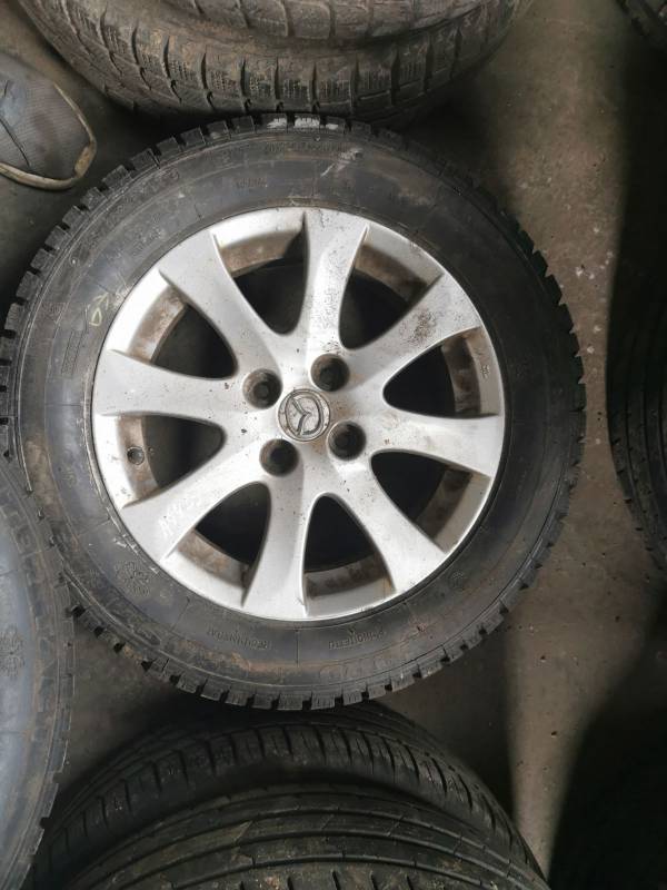 4X100 Mazda 2 2011 Komplet Kół Zimowych R15 - Thumbnail 2