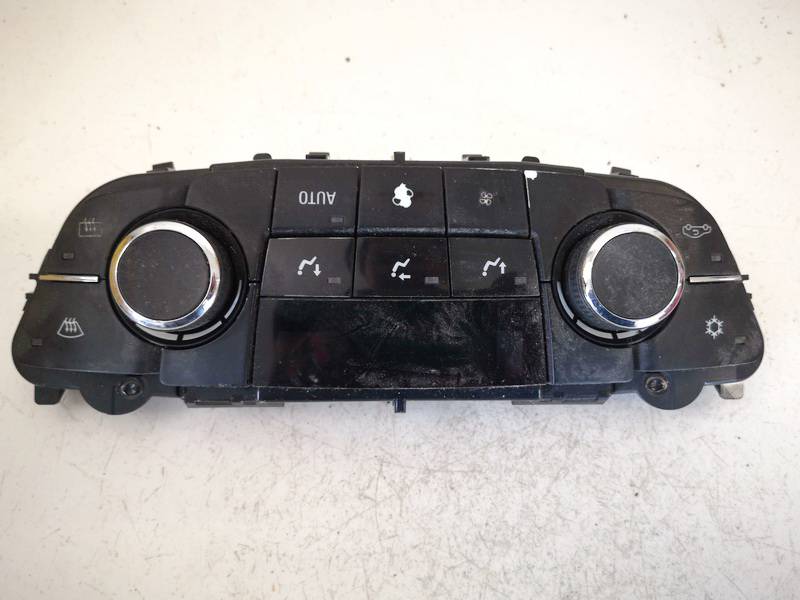 13273097 Opel Insignia 2010 Climate Control Panel (heater control switches)