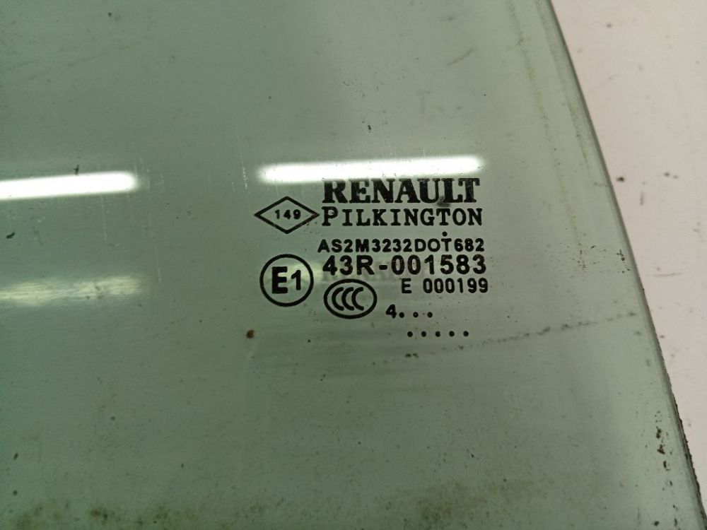 AS2 Renault Scenic 2005 Szyba drzwi - TYLNE PRAWE - Thumbnail 4