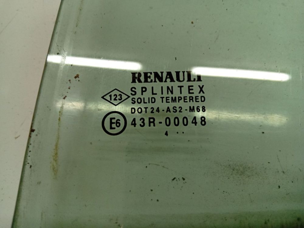 AS2 Renault Scenic 2005 Szyba drzwi - TYLNE LEWE - Thumbnail 4